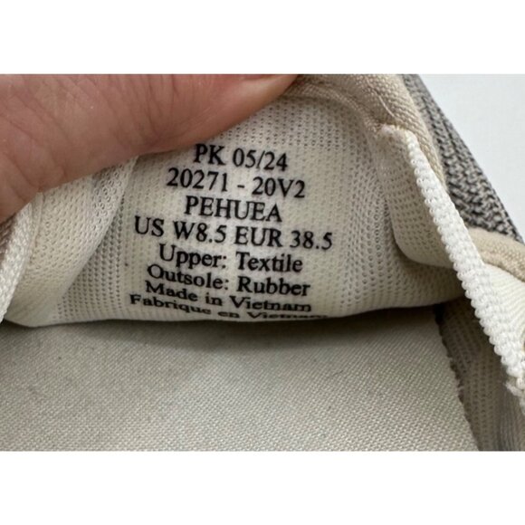 Olukai Pehuea Womens Slip-On Shoes Gray US 8.5 Lightweight Casual Textile & Rubb - Picture 2 of 10